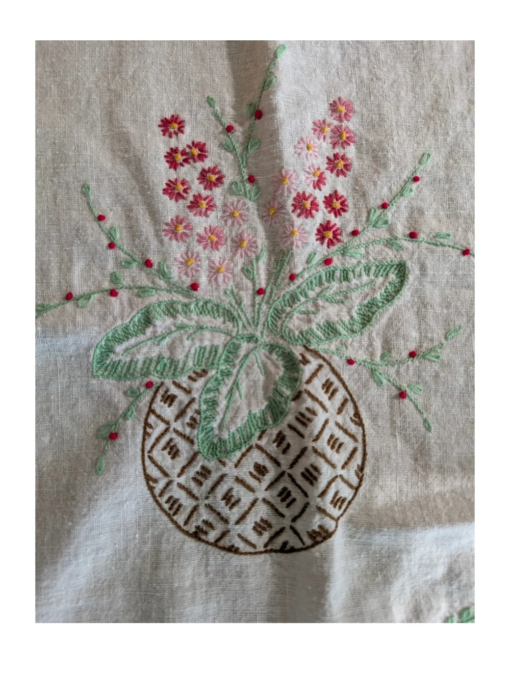 Handmade beautiful vintage